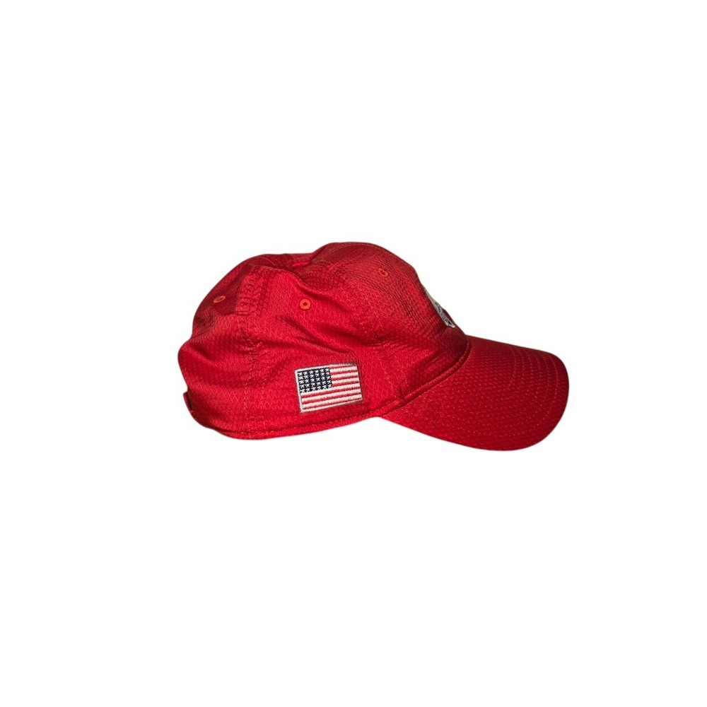 Under Armour Golf Ryder Cup 2016 Hat Red Adjustable Mens USA Flag Baseball Cap - Picture 2 of 6